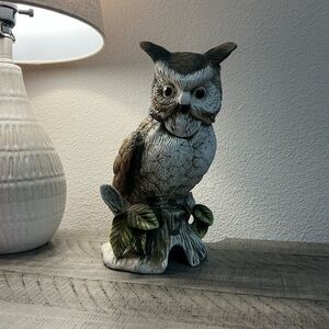 Vintage Flambro Owl Figurine